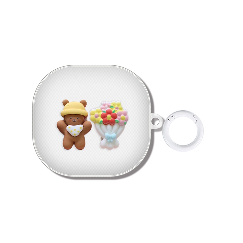 Vỏ Bảo Vệ Hộp Sạc Tai Nghe Anker Soundcore Liberty AIR 2 PRO / Life P3 Bằng Silicon Trong Suốt Họa Tiết Hoạt Hình Dễ Thương