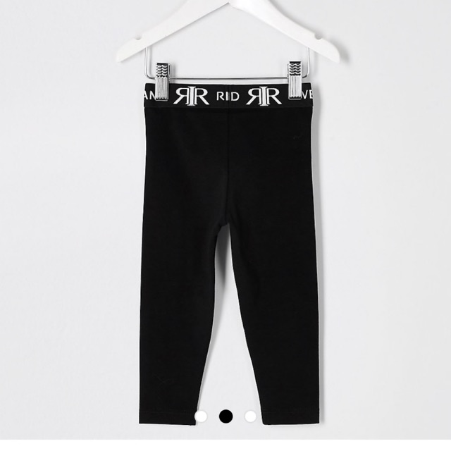 Quần legging trơn bé gái