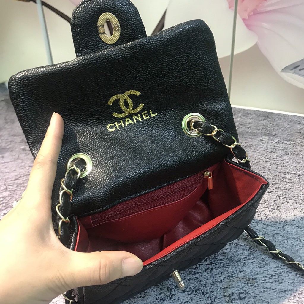 túi xách nữ ❤️‍❤️‍Free ship 50k❤️‍❤️‍túi classic 18 trần ô cao cấp