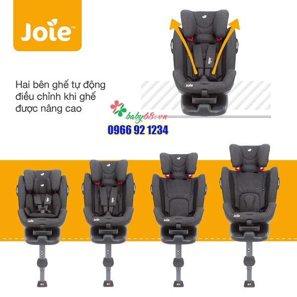 Ghế ngồi ô tô trẻ em Joie Stages ISOFIX Pavement