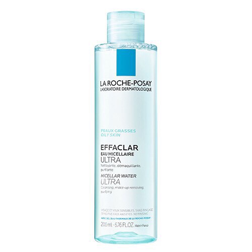 La Roche-Posay - Nước làm sạch sâu và tẩy trang dành cho da dầu nhạy cảm Effaclar Micellar Water Ultra