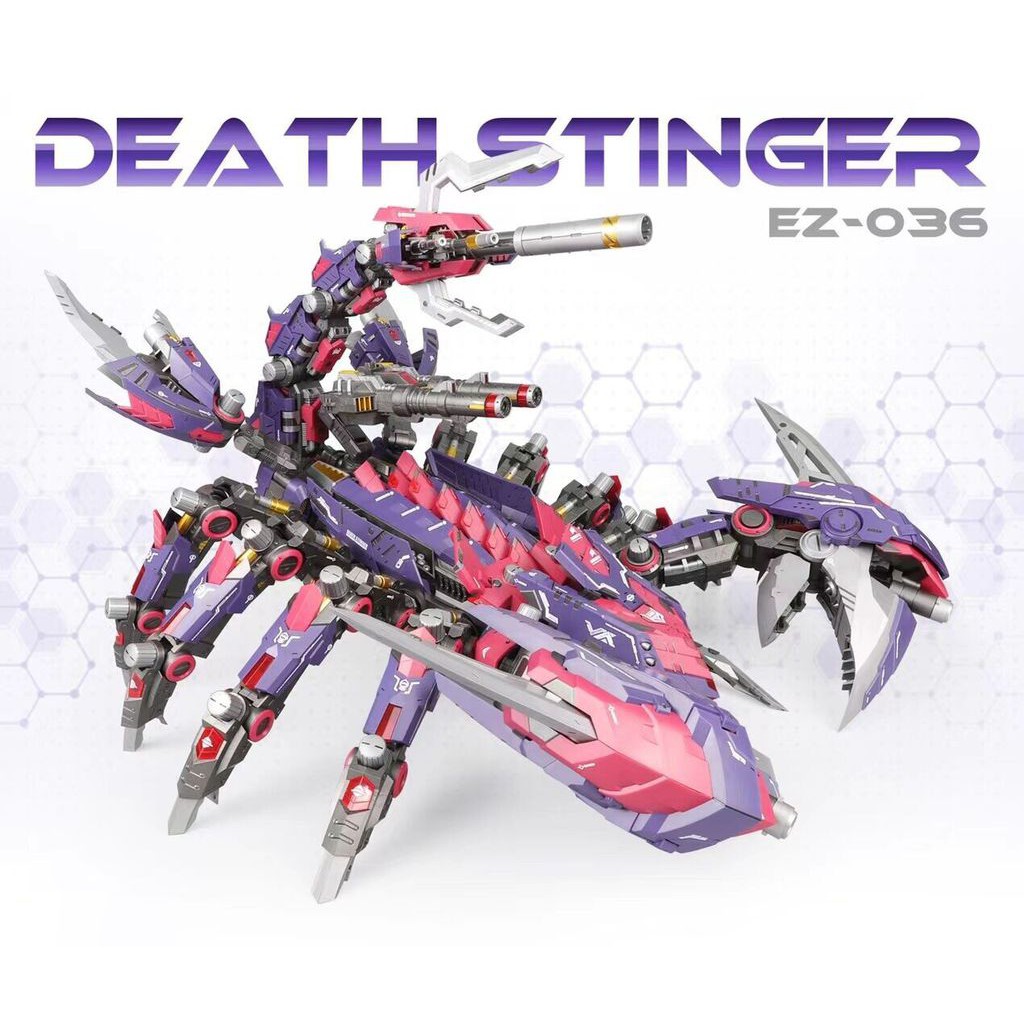Mô Hình Lắp Ráp 1/72 ZA EZ-036 Zoids Death Stinger