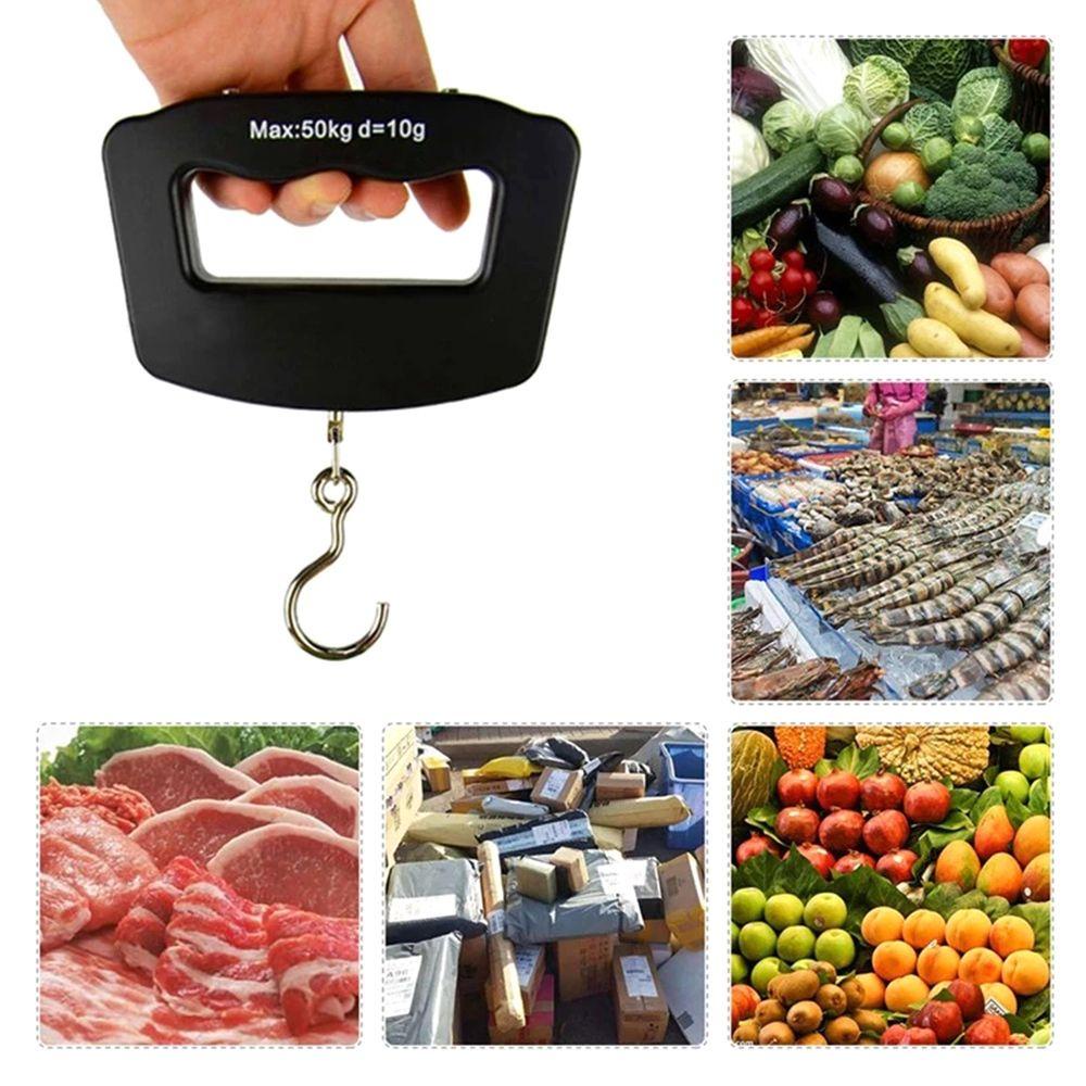 Cân Hành Lý Kỹ Thuật Số Cầm Tay Có Đèn Nền Tiện Dụng