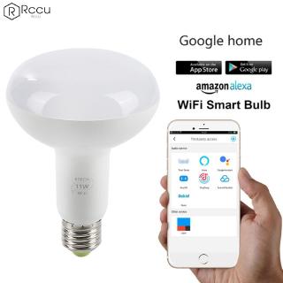 11W WiFi Smart Light Bulb Dimmable Multicolor No Hub Required work with Alexa and Google Assistant Ⓡ