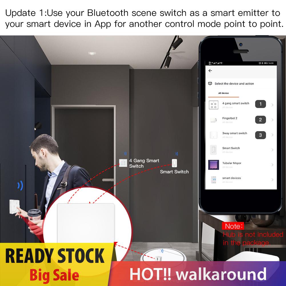 Công Tắc Thông Minh Zigbee Tuya Kết Nối Bluetooth Điều Khiển Bằng Ứng Dụng