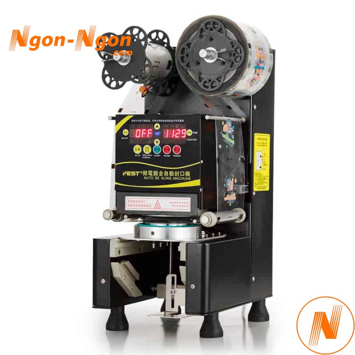 Máy Dập Ép Miệng Ly, Cốc Nhựa Hoàn Toàn Tự Động FEST RC-995S