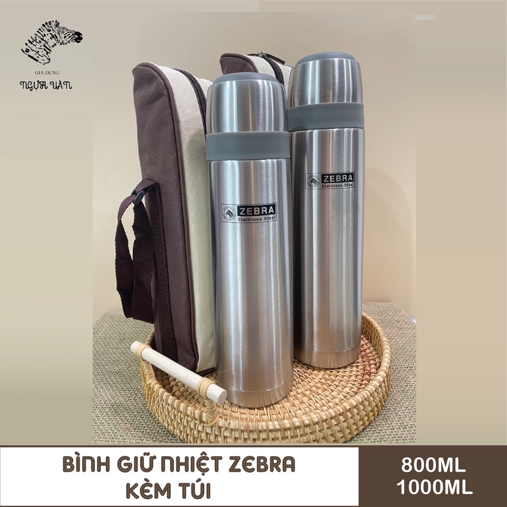 PRIMA II 800ML &1000ML - KÈM TÚI ĐEO - GIỮ NHIỆT LÊN ĐẾN 24H