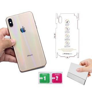 MIẾNG DÁN PPF MẶT SAU IPHONE - TẶNG KÈM BỘ GIẤY LAU DÁN PPF