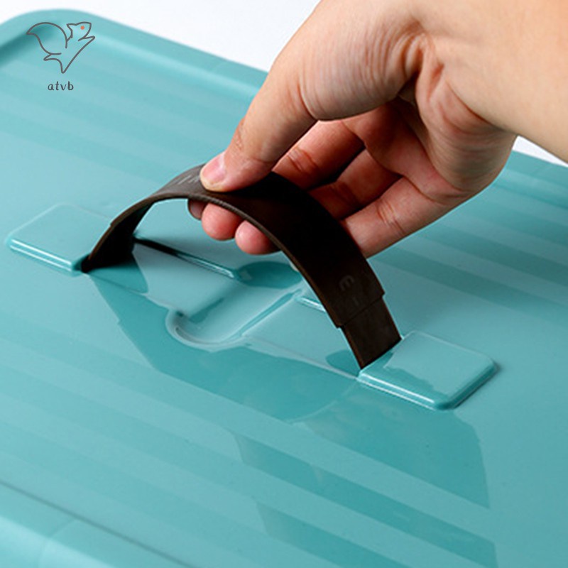 Hộp Đựng Đồ Đa Năng Sức Chứa Lớn Có Nắp Đậy Tiện Dụng Cho Gia Đình / Xe Hơi