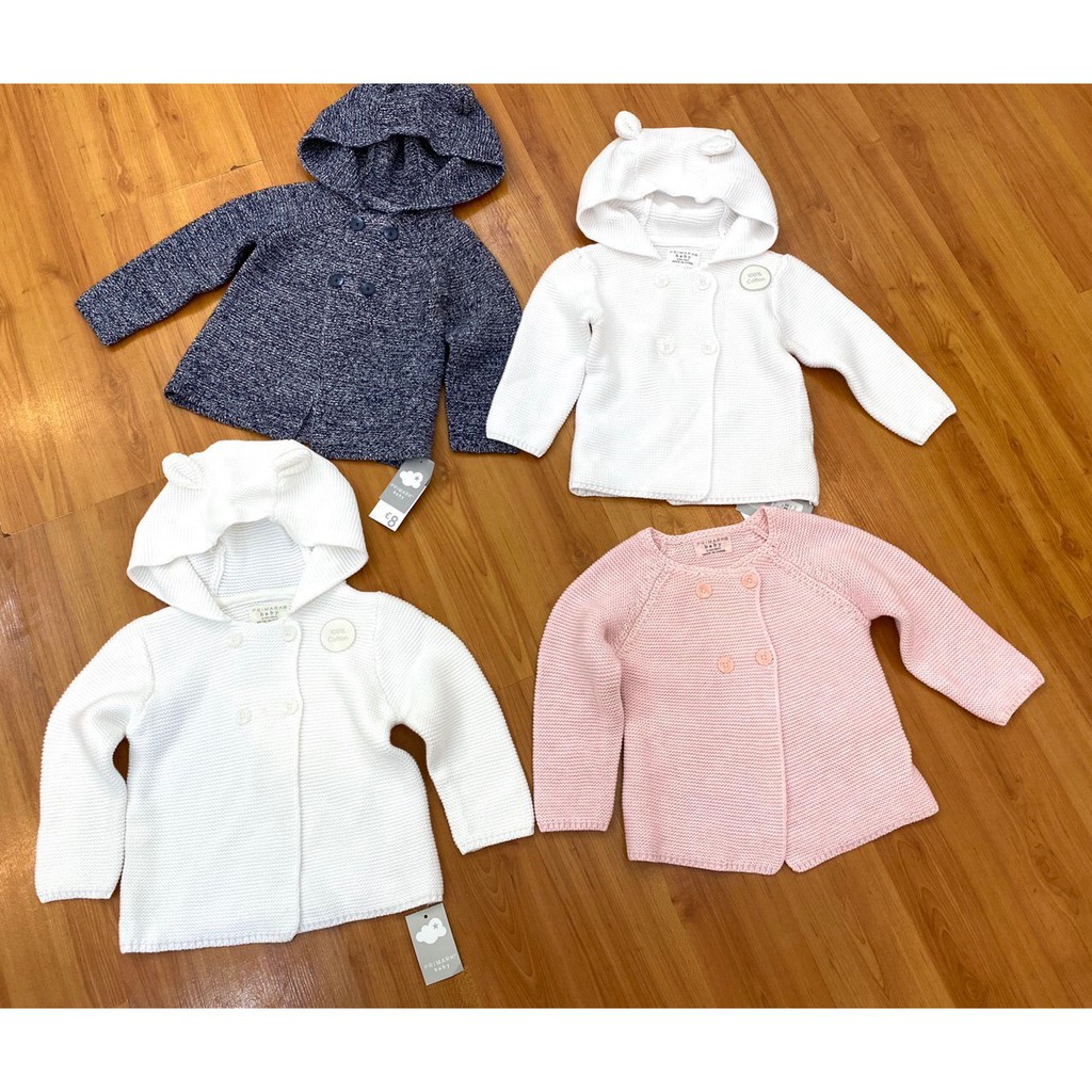 Áo khoác len Primark có tai cho bé