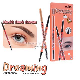 [Dạng Vặn] Chì Kẻ Mày Sắc Nét Odbo Dreaming Slim OD730