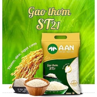 Gạo A An ST21 Sóc Trăng Túi 5kg