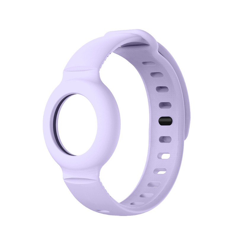 Dây Đeo Cổ Tay Bảo Vệ Apple Airtag Thiết Kế Thời Trang Siêu Nhẹ Có Thể Rửa Sạch