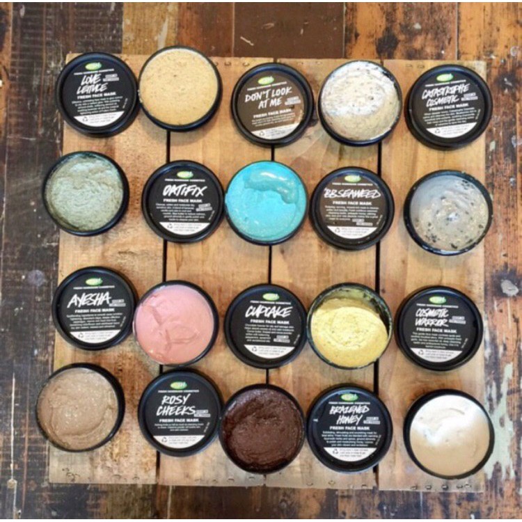 8 loại mặt nạ tươi LUSH - Fresh Mask