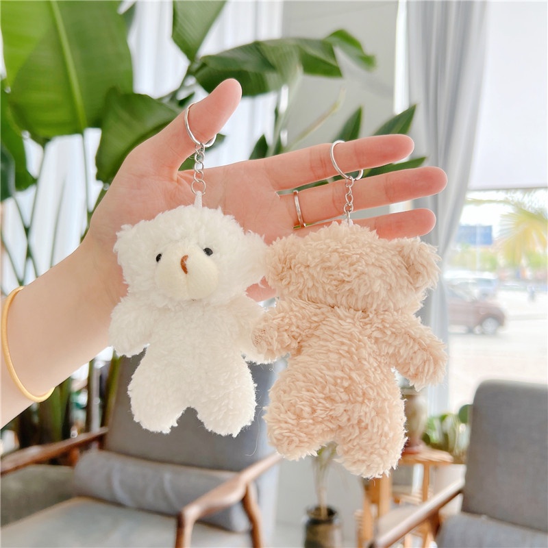 Móc khóa bông DABU hình bơ, hình đám mây, hình cà rốt, hình bé gấu dễ thương