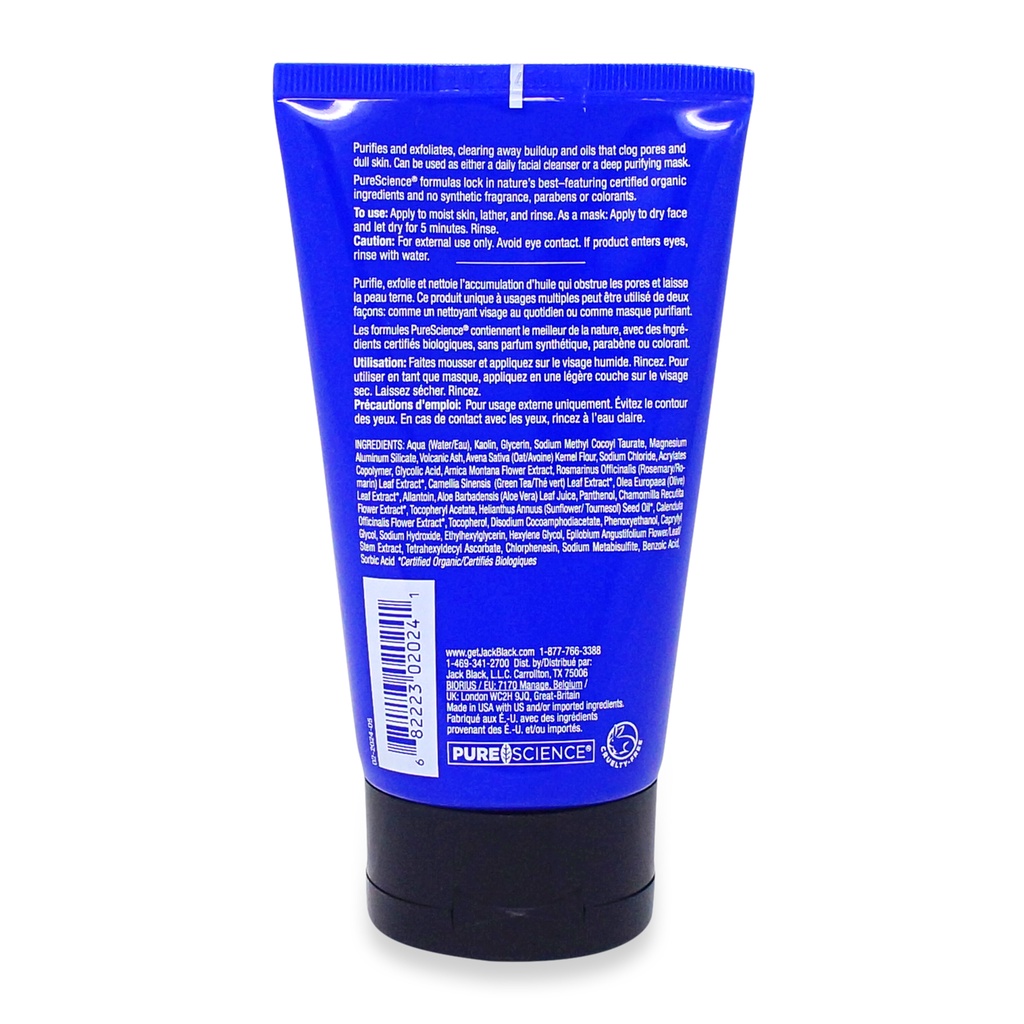 Sữa rửa mặt 2in1 Jack Black Deap Dive® Glycolic Facial Cleanser 150ml