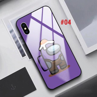 Ốp lưng kính Samsung Galaxy Note 8 Note 9 Note 10 Note 10 Plus in hình AMONG US