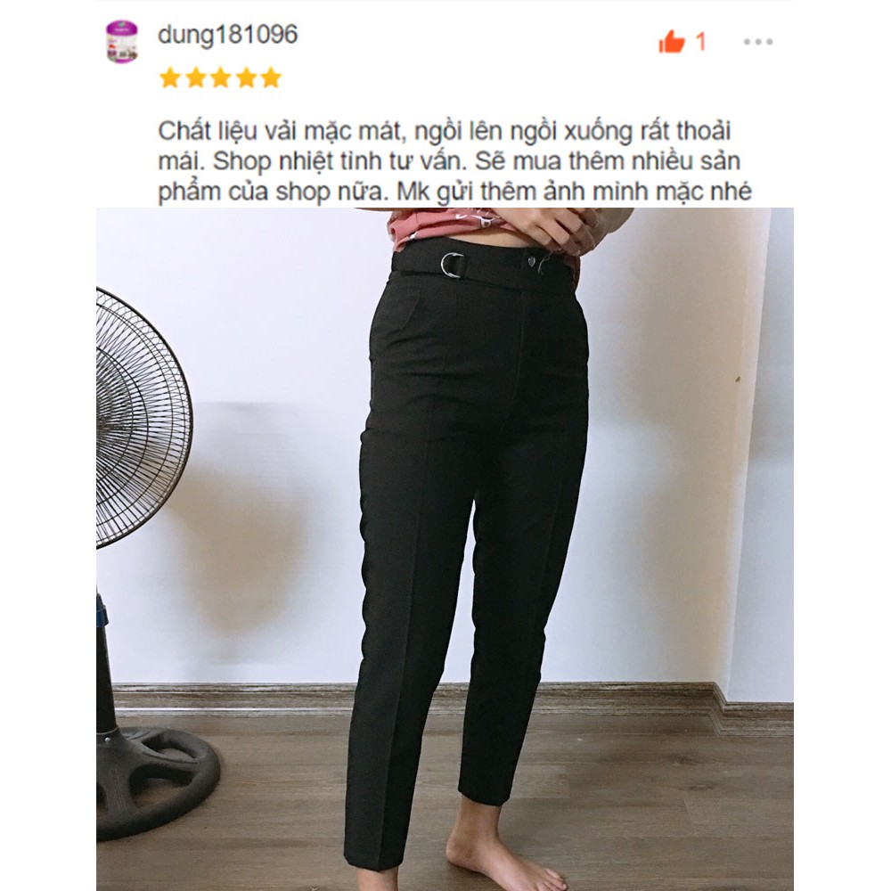 Quần Âu Nữ Quần Baggy Nữ Công Sở vải đẹp dày dặn tôn dáng, giá rẻ so với chất lượng | BigBuy360 - bigbuy360.vn