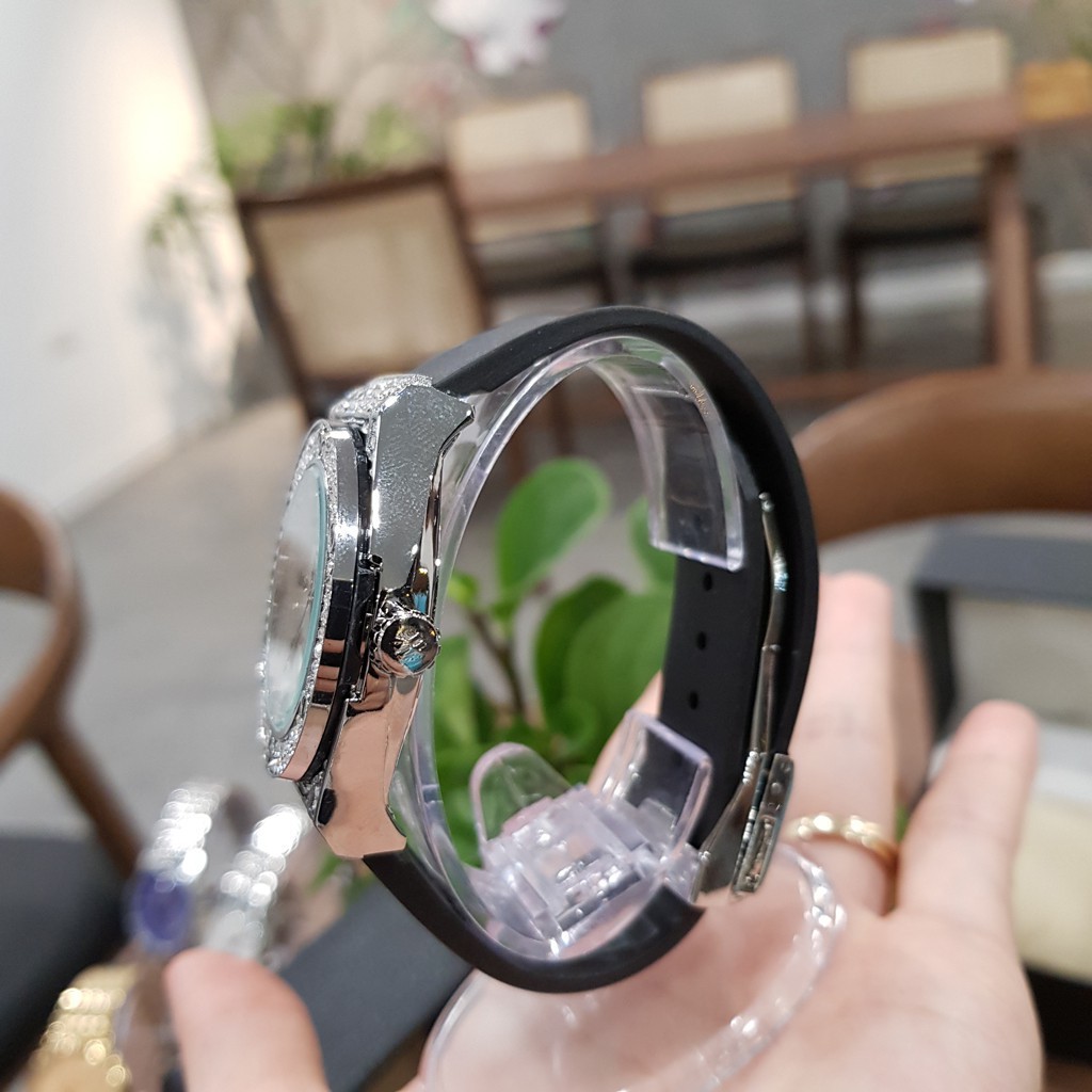 FREE SHIP 99K_ĐỒNG HỒ NỮ THƯƠNG HIỆU HULO DÂY CAO SU HƯƠNG THƠM VANI ĐỘC ĐÁO CrisSHop