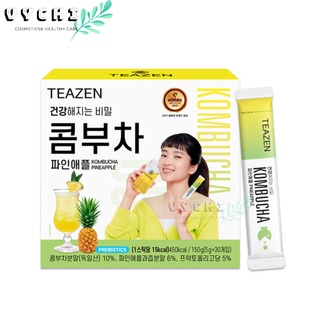 Trà Teazen Kombucha Vị Dứa 30 gói nhập khẩu Hàn Quốc