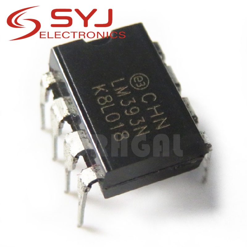 10 chiếc LM393P DIP8 LM393 DIP LM393N 393 BA10393 DIP-8 mới và IC