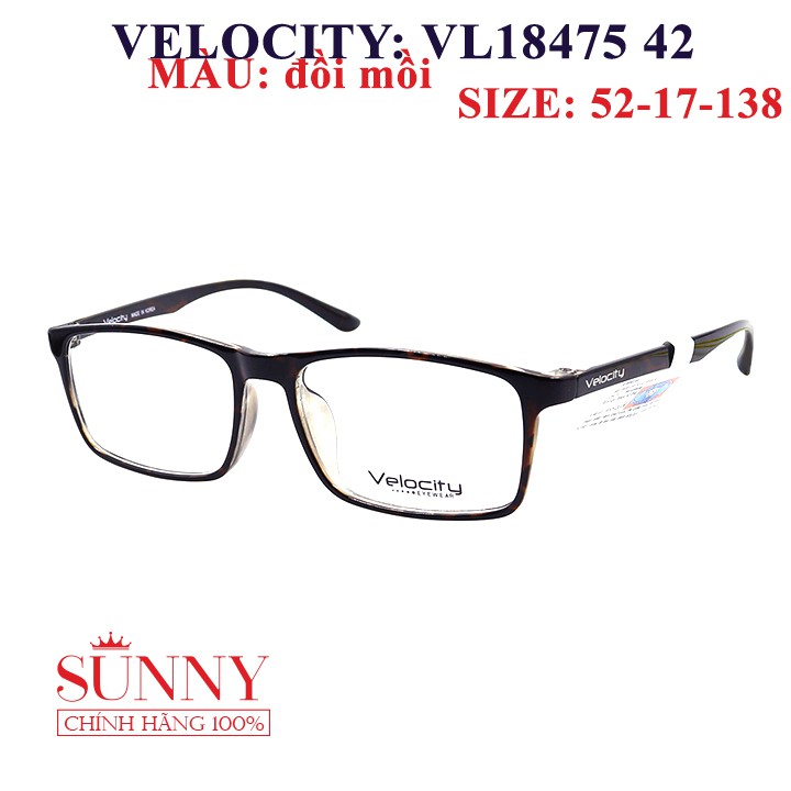 Gọng Kính Unisex Velocity VL18475