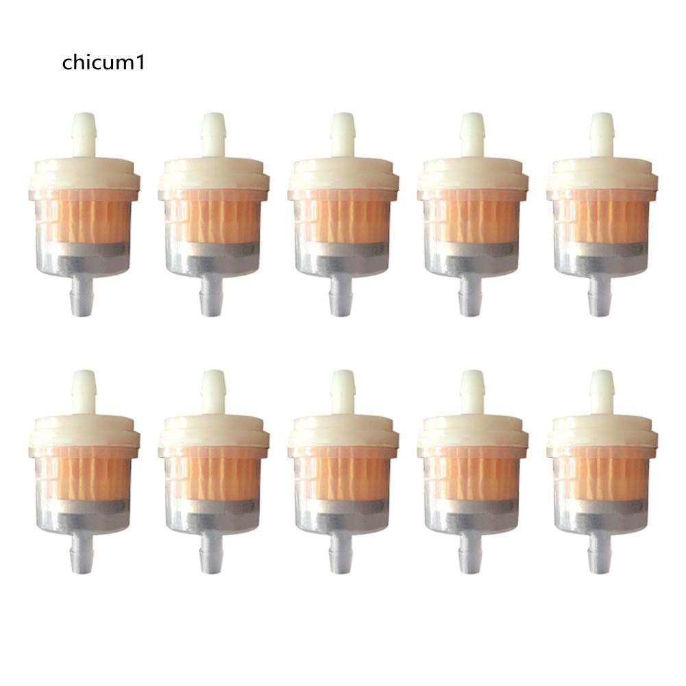 10 Ống Lọc Nhiên Liệu 1 / 4 Inch 6-7mm Cho Xe Máy
