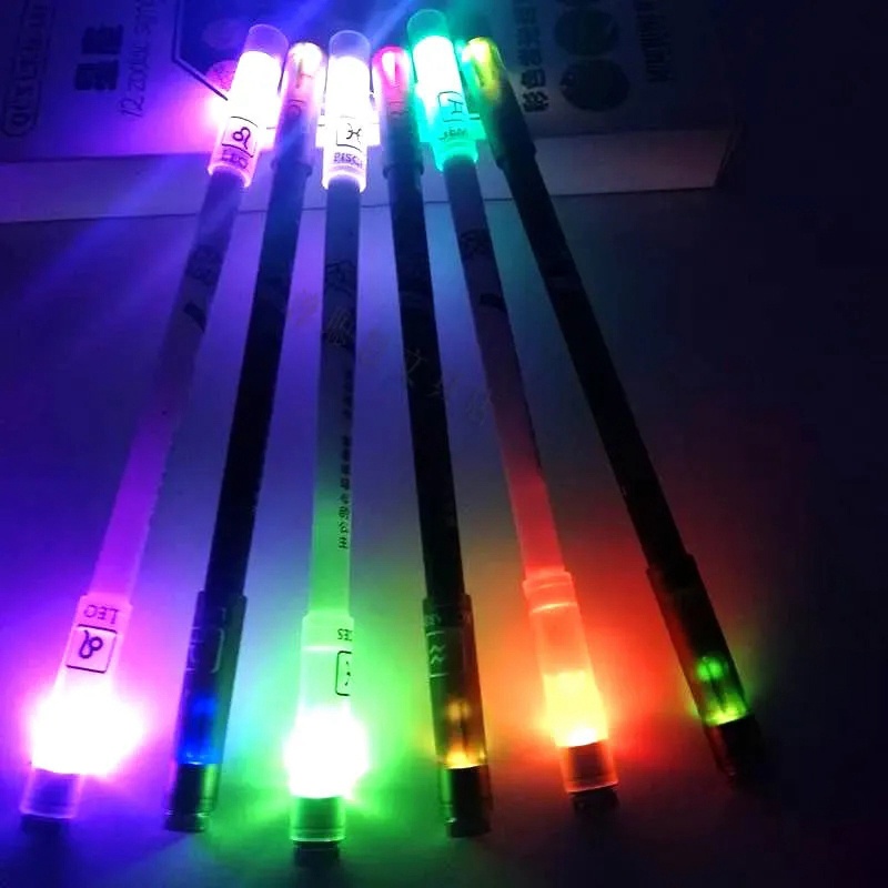 Bút Xoay Mực Đen Ngòi 0.5mm Thiết Kế Độc Đáo Cho Học Sinh