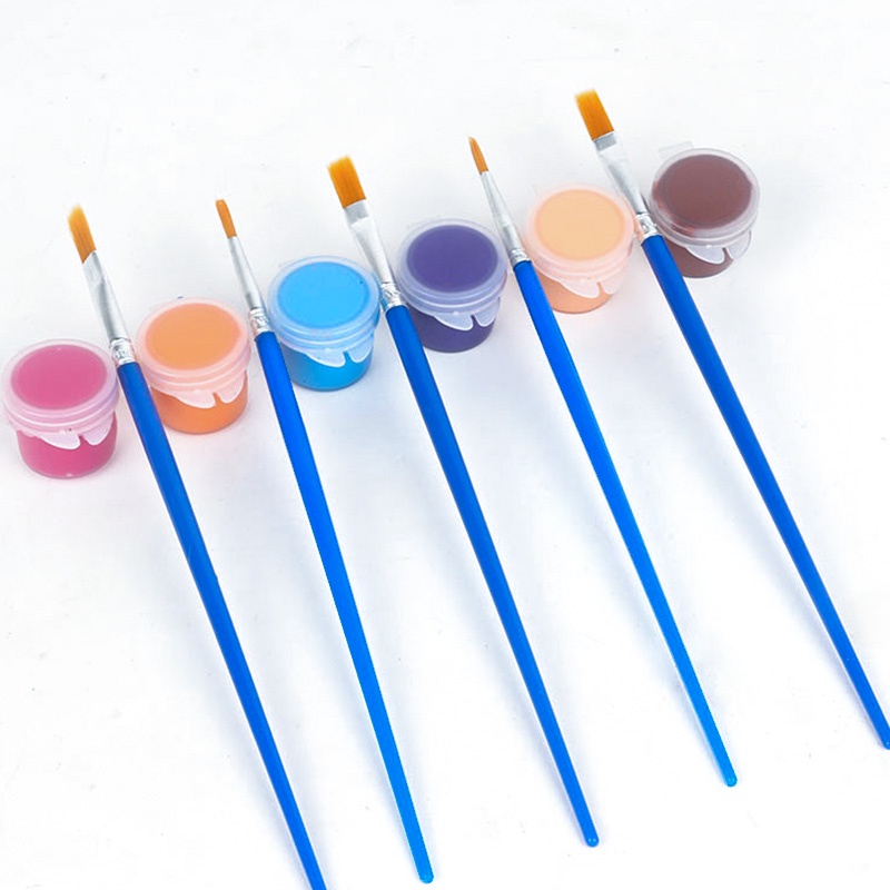 Set 6 Cọ Vẽ Tranh Sơn Dầu DIY Đa Năng Tiện Dụng
