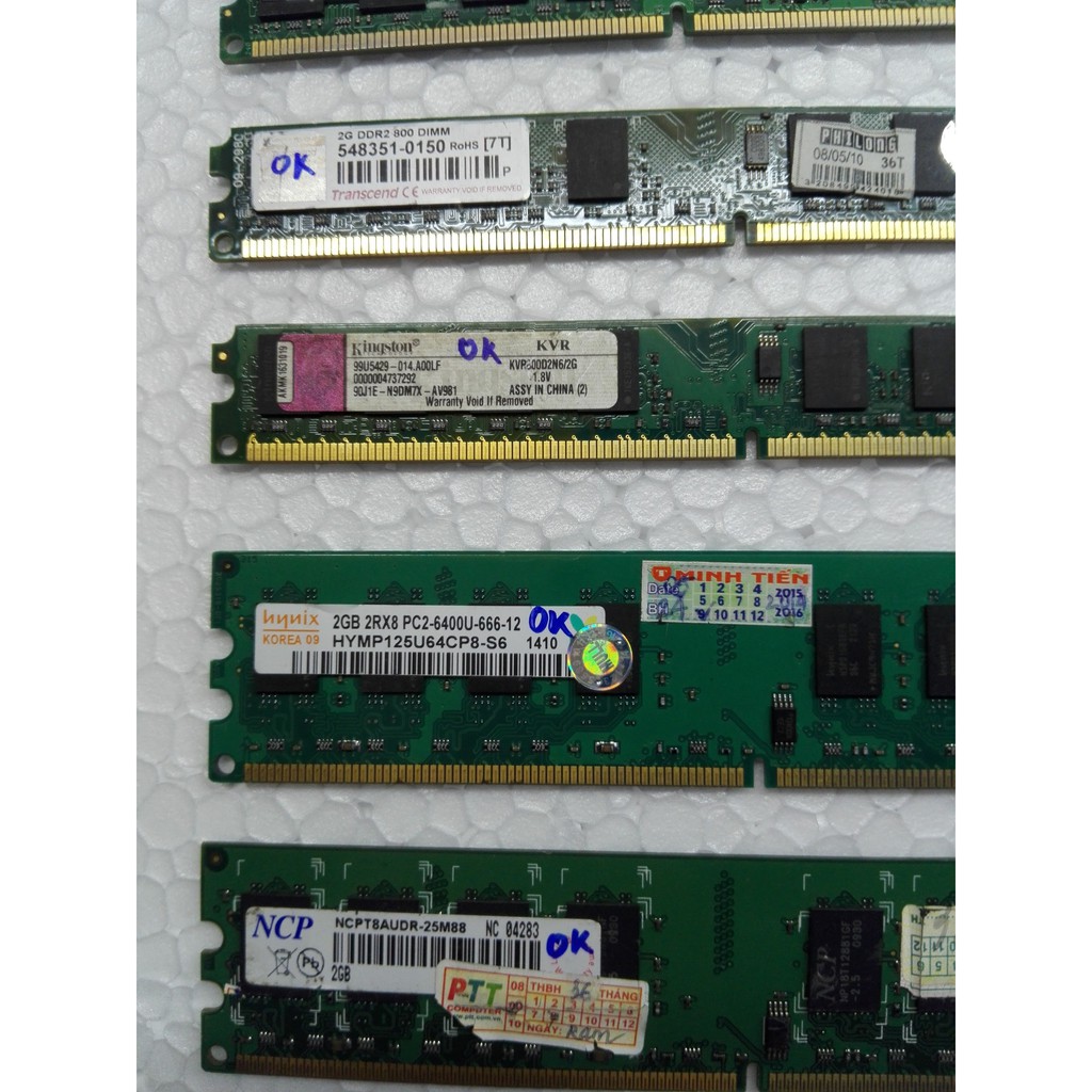 RAM DDR4 DDR2 DDR3 2G 4G 8G cho PC và LAPTOP