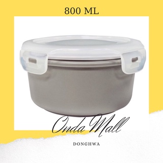 Hộp Cơm Sứ Nắp nhựa  Cao Cấp Dong Hwa 800ml