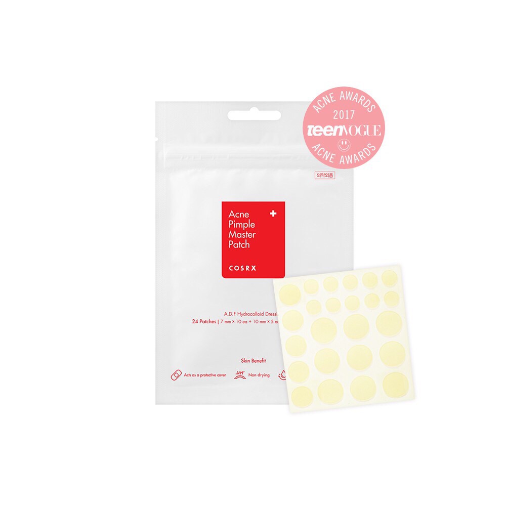 Miếng Dán Mụn Cosrx Acne Pimple Master Patch Chính Hãng Hàn Quốc Date Mới