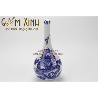 Nậm rượu thờ_Đồ thờ Bát Tràng