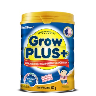 Sữa Nutifood Grow Plus Xanh 900g
