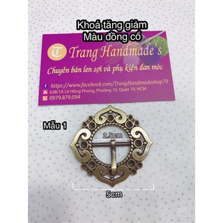 Khoá tăng giảm làm túi xách- đai lưng