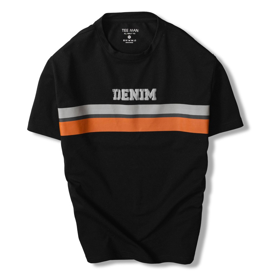 Áo thun nam cổ tròn DENIM phong cách, trẻ trung, cá tính - HAFOS