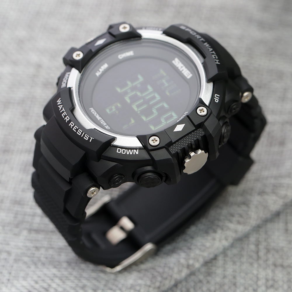 Đồng Hồ Nam Điện Tử Thể Thao Pin Nhật, Kháng Nước SKMEI - 1180SI - Hàng Chính Hãng