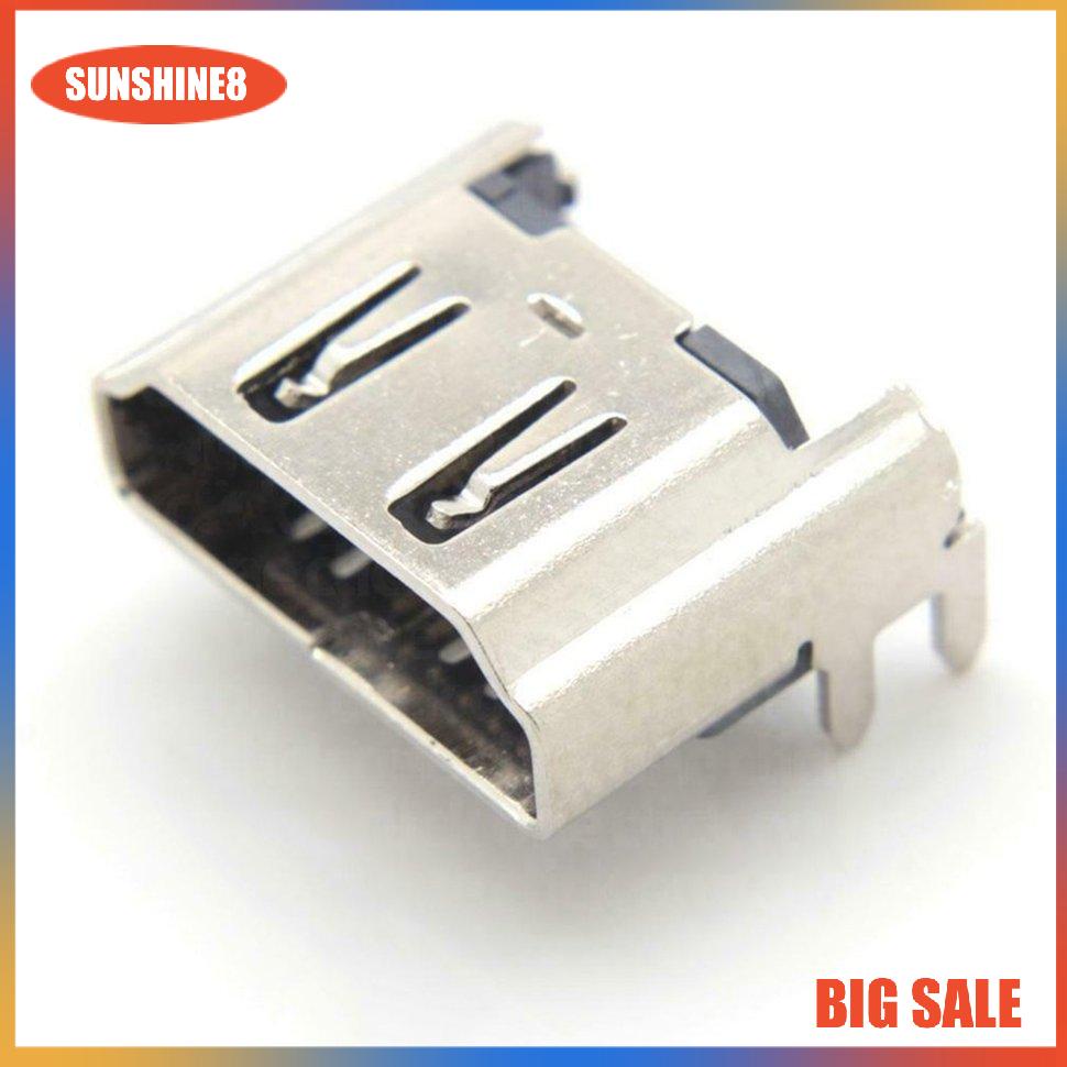 【SUN】For Sony PlayStation &amp; Slim Display HDMI-compatible Socket Jack Connector