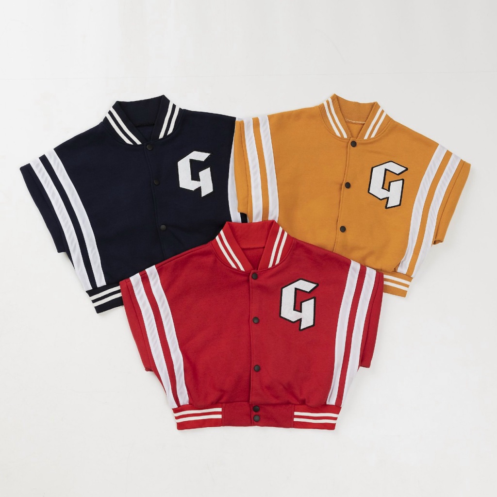 Áo Khoác Bomber Nữ Croptop Chữ G Chất Nỉ Ngoại Dày Dặn Form Chuẩn Mặc Đẹp Thoải Mái [NEW UNISEX]