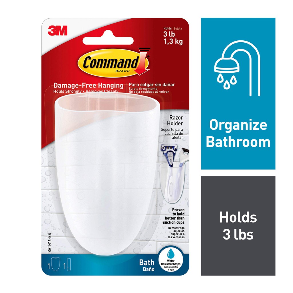 Móc Treo Bàn Chải] Đánh Răng Siêu Dính 1.3kg Command 3M Bath16 | Shopee Việt Nam