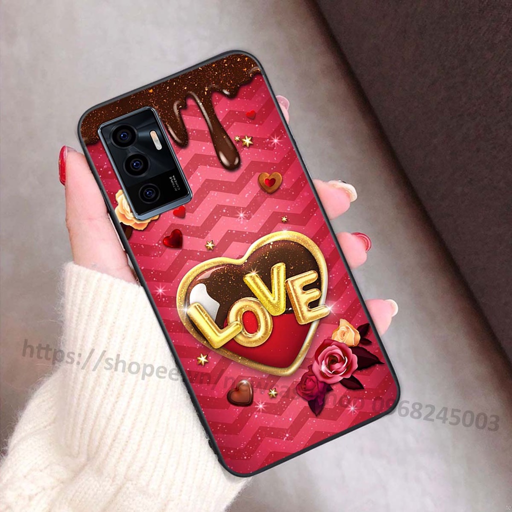 Ốp lưng vivo V23 5G / V23e in hình trái tim love heart 3D sang trọng