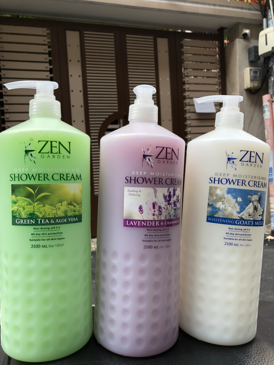 Sữa tắm Zen 2100ml | Siêu to khổng lồ 2100ml | Lavender - Trà xanh nha đam - Sữa dê