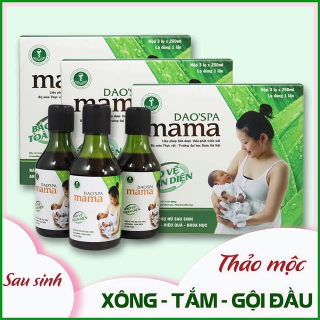 Nước tắm thảo dược Dao Spa Mama