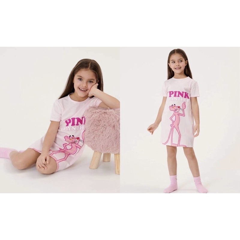 Đầm Pink xinh xắn bé gái