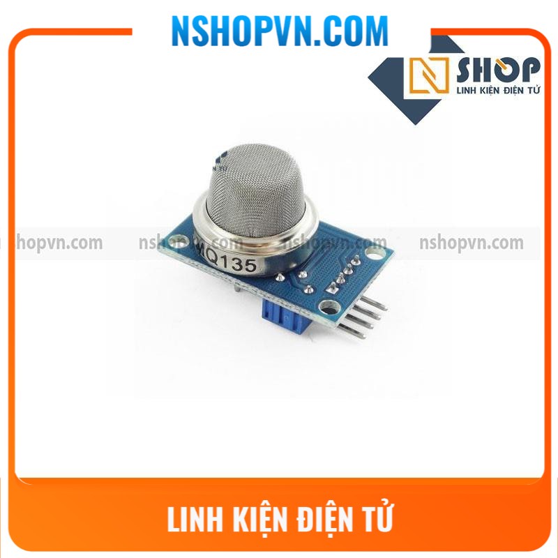 Cảm Biến Chất Lượng Không Khí MQ-135 dùng thí nghiệm với Arduino