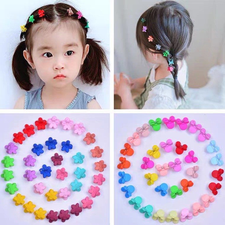 Set 20 Kẹp Tóc Mini Thời Trang Dễ Thương Cho Bé