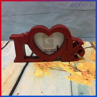[FREE SHIP] Khung ảnh I LOVE, khung hình trái tim - Treo tường, để bàn. [VN]