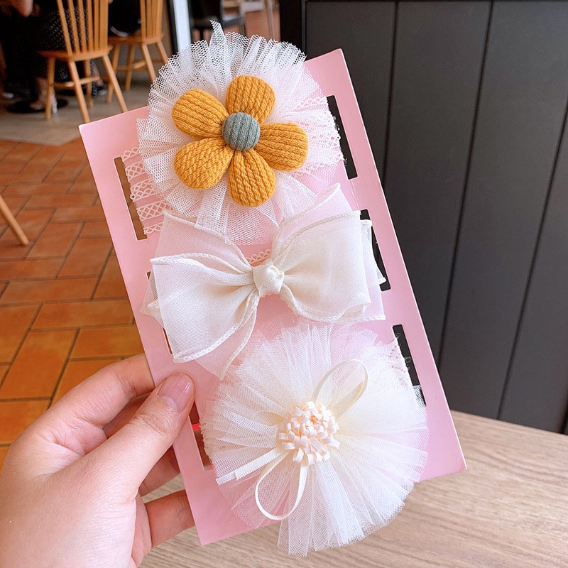 Set 3 Băng Đô Vương Miện Công Chúa Xinh Xắn Dành Cho Bé Gái