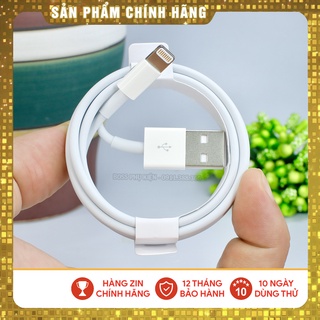 Dây sạc iphone x zin bóc máy / chính hãng apple 100% / bảo hành 12 tháng lỗi 1 đổi 1.