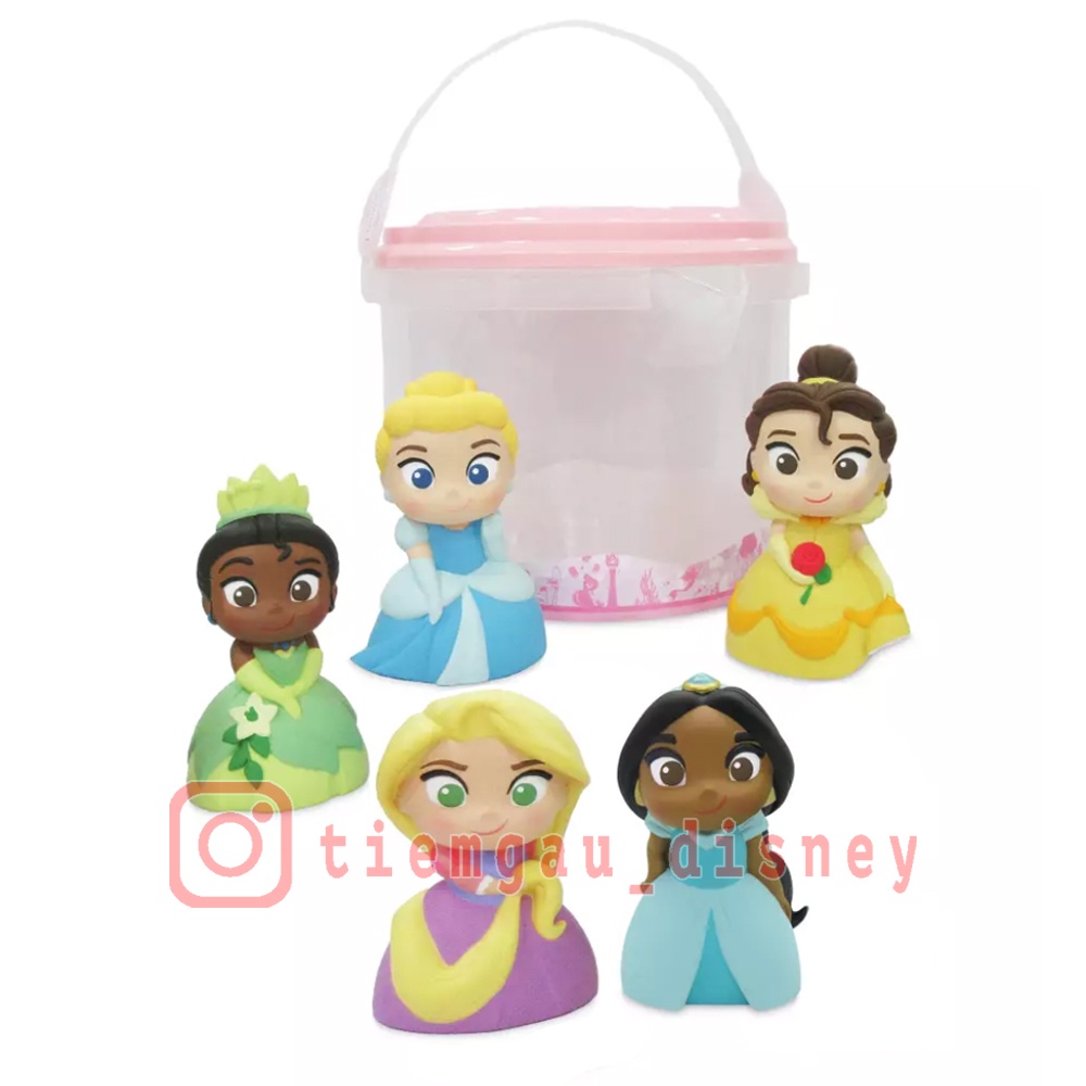 Bộ Bath Toys Đồ Chơi Nhà Tắm Princess (Công chúa) - Chính hãng Disney